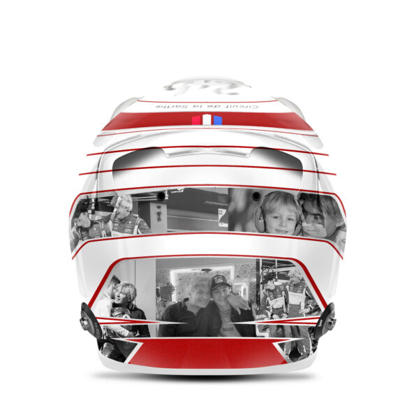 Johnny Laursen le mans helmet 2024