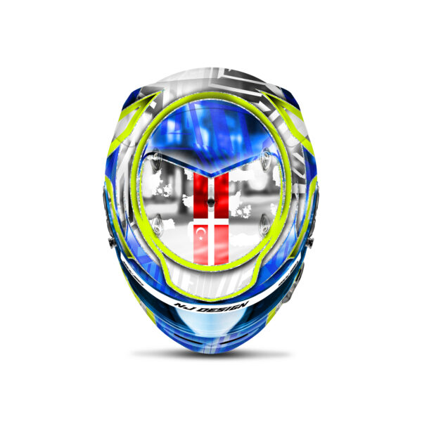 Malik Arsland helmet design