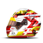 Nicklas Nielsen Le Mans helmet 2024