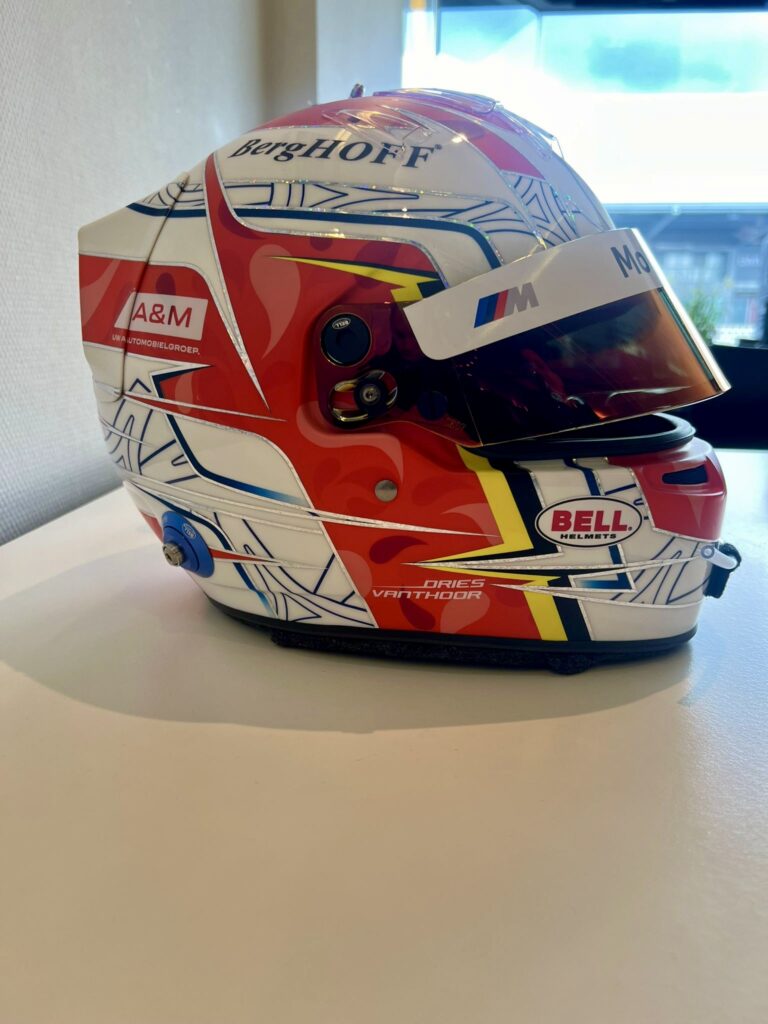 Dries Vanthoor helmet design