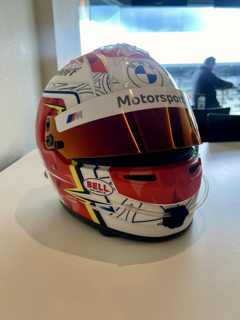 Dries Vanthoor helmet design