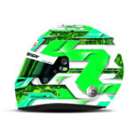 Gilles Stadsbader helmet design