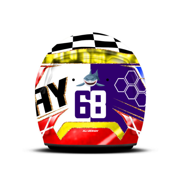 Kian Nissen helmet design