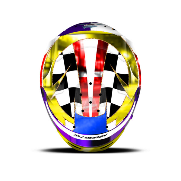 Kian Nissen helmet design