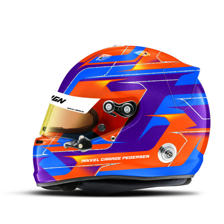 Mikkel Gaarde Pedersen helmet design