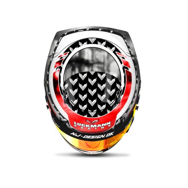 Tobias Luckmann helmet design