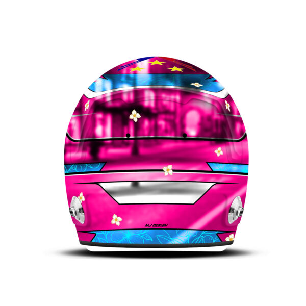 Eduardo Coseteng helmet design