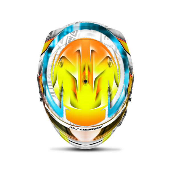 Lenn Nijs helmet design