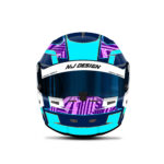 Zhang Mingyang helmet design