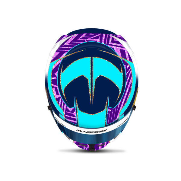 Zhang Mingyang helmet design