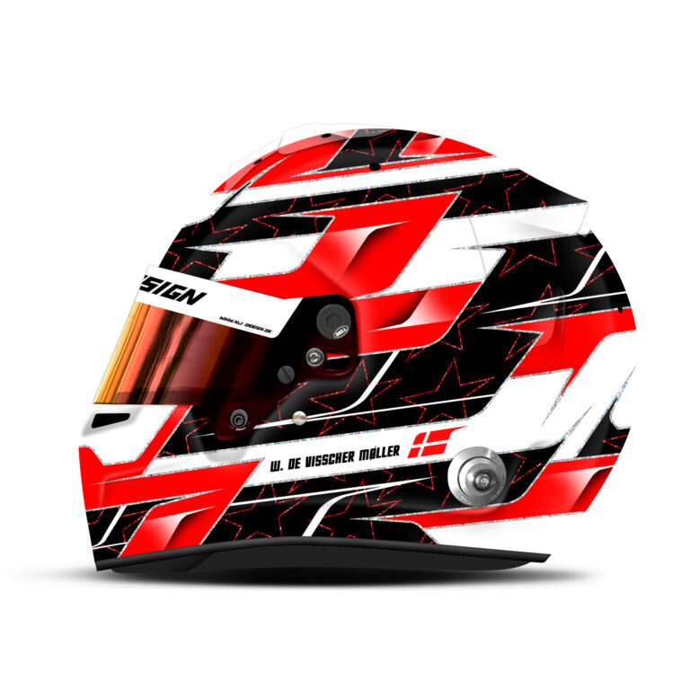 William De Visscher Møller helmet design