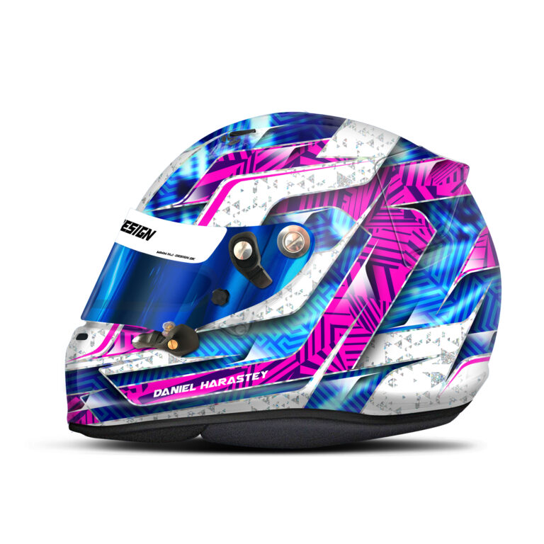 Daniel Harastey helmet design
