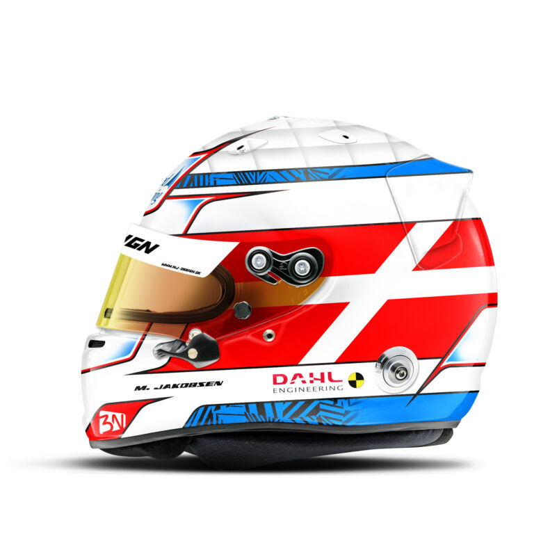Malthe Jakobsen helmet design