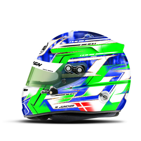Marcus Juncher helmet design