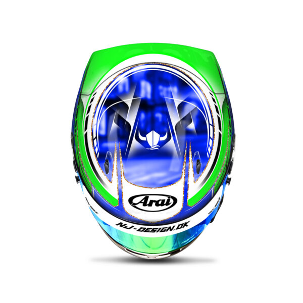 Marcus Juncher helmet design