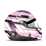 Michelle Gatting IMSA helmet design