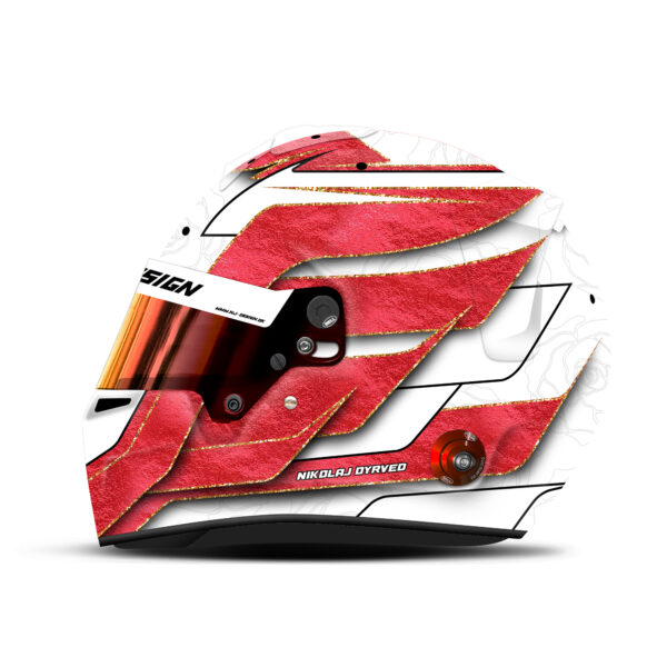 Nikolaj Dyrved helmet design