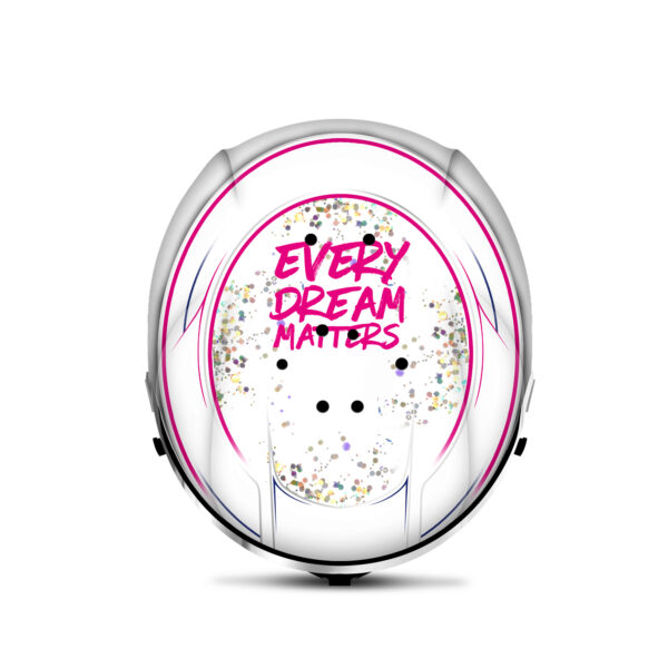 Rahel Frey IMSA helmet design