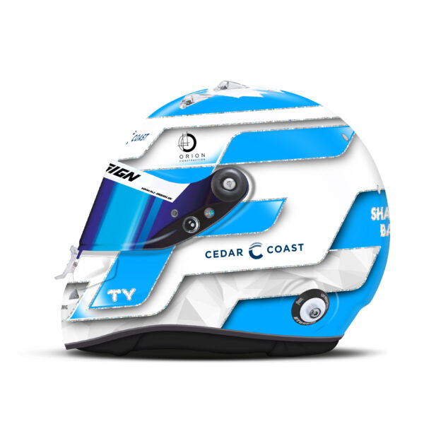 Ty Fisher helmet design