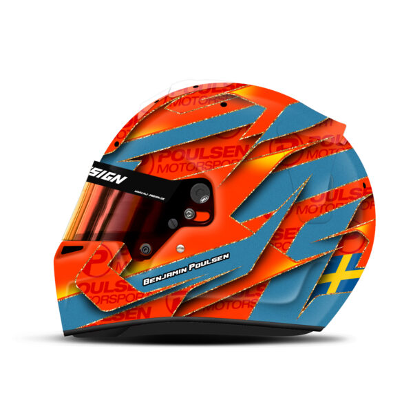 Benjamin Poulsen helmet design