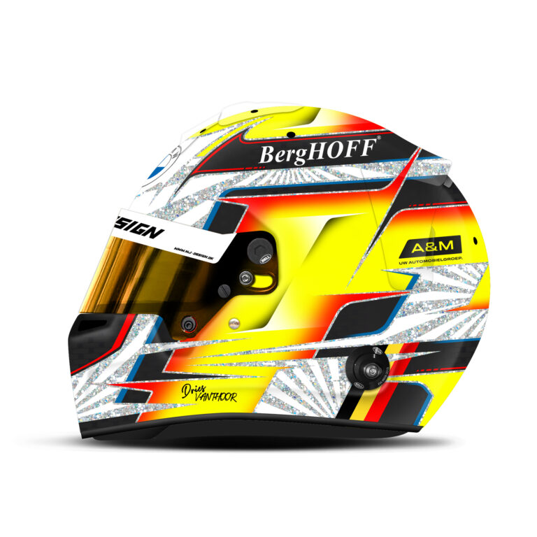 Dries Vanthoor WEC helmet design