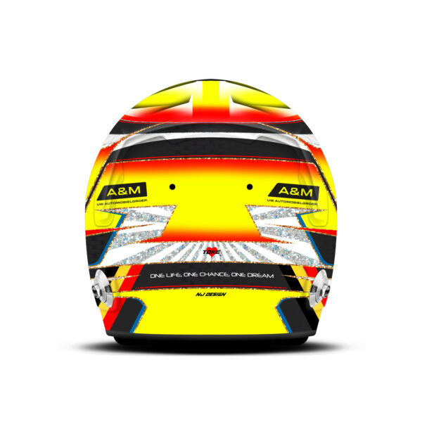 Dries Vanthoor WEC helmet design