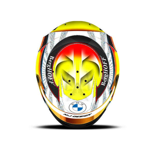 Dries Vanthoor WEC helmet design