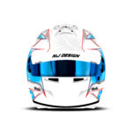 Jaxon Evans helmet design