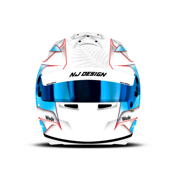 Jaxon Evans helmet design
