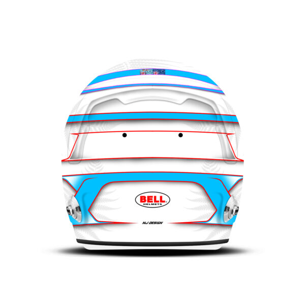 Jaxon Evans helmet design