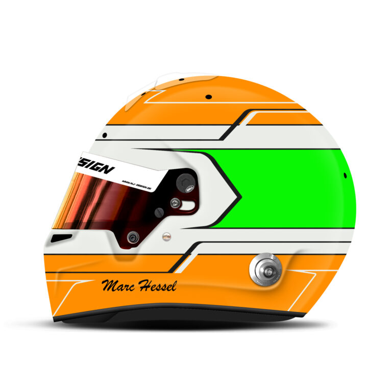 Marc Hessel helmet design