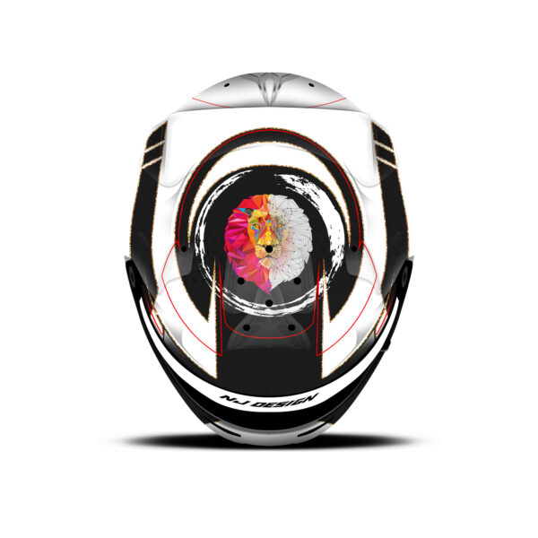 Guillaume Mondron helmet design