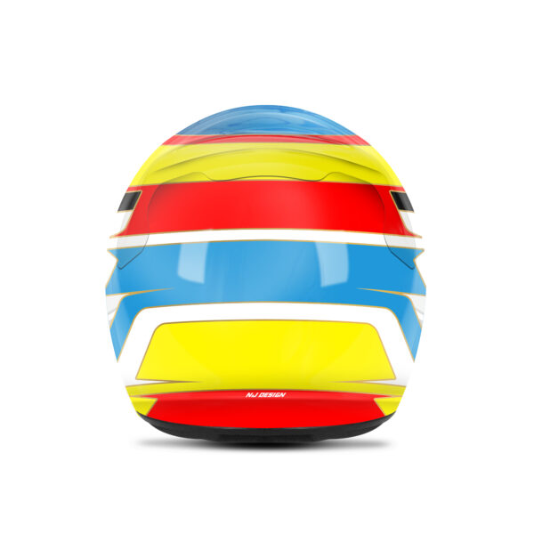 Seb Cappuccini helmet design