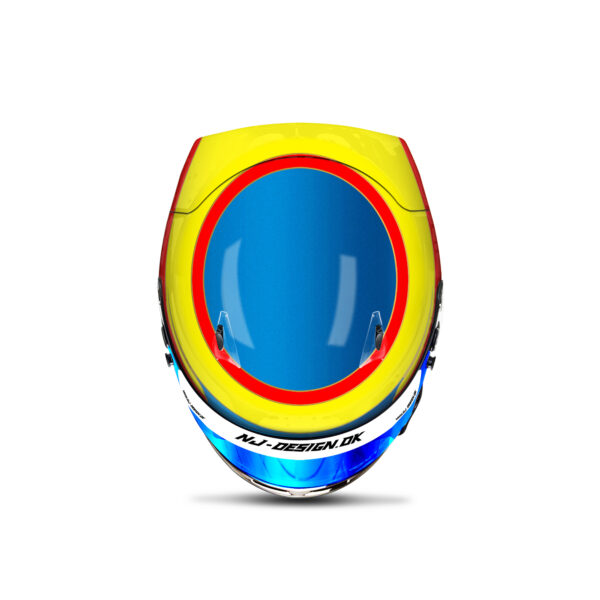 Seb Cappuccini helmet design