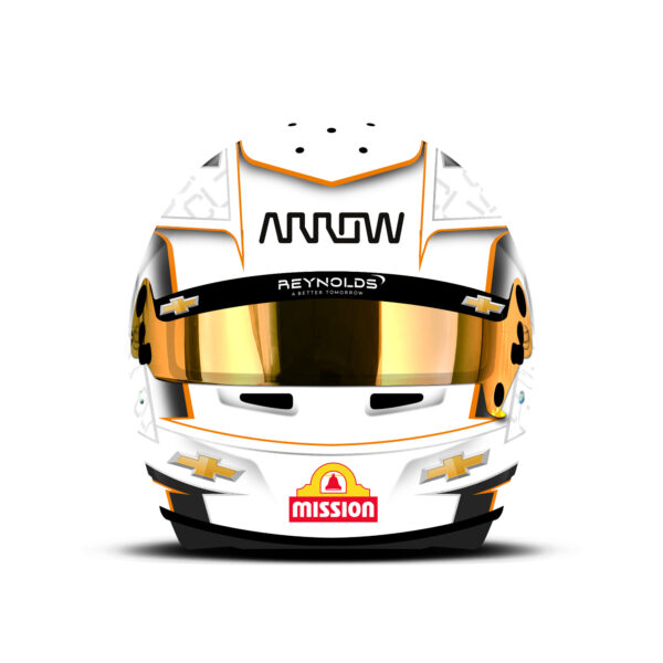 Christian Lundgaard helmet design