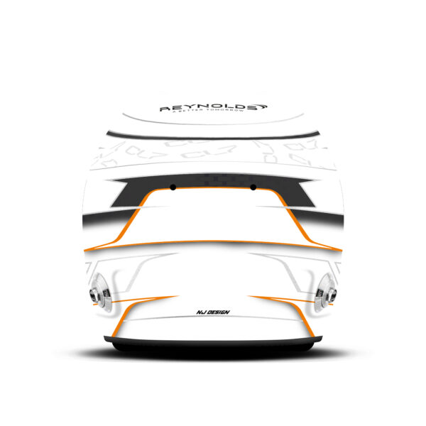 Christian Lundgaard helmet design