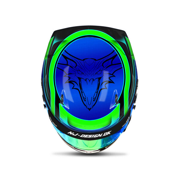 Jesse Polderdijk helmet design