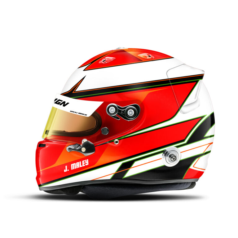 Joseph Maley helmet design