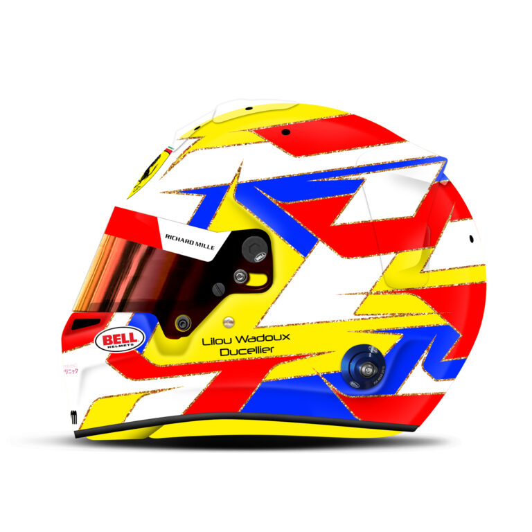 Lilou Wadoux helmet design