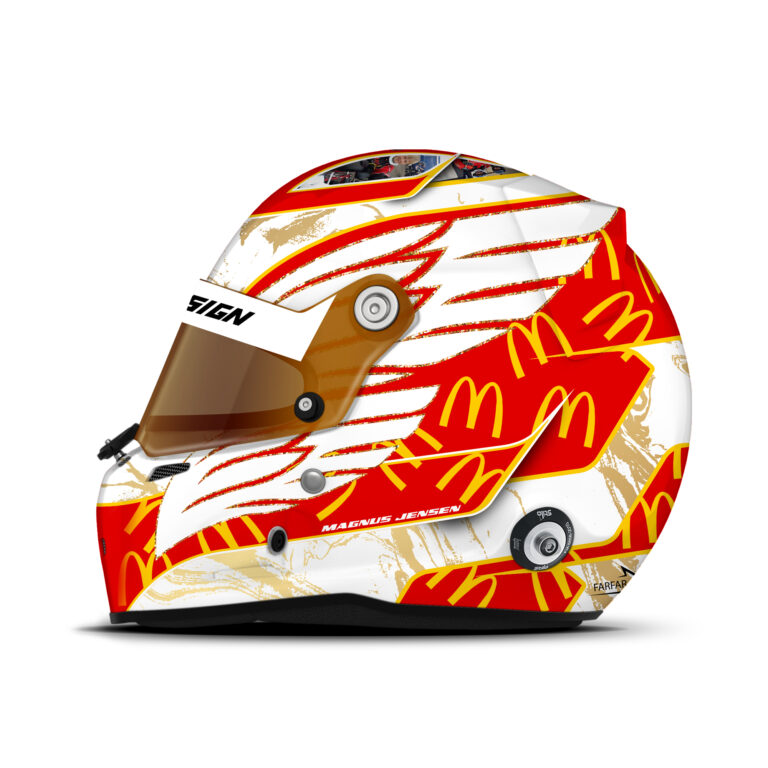 Magnus Katberg Jensen helmet design