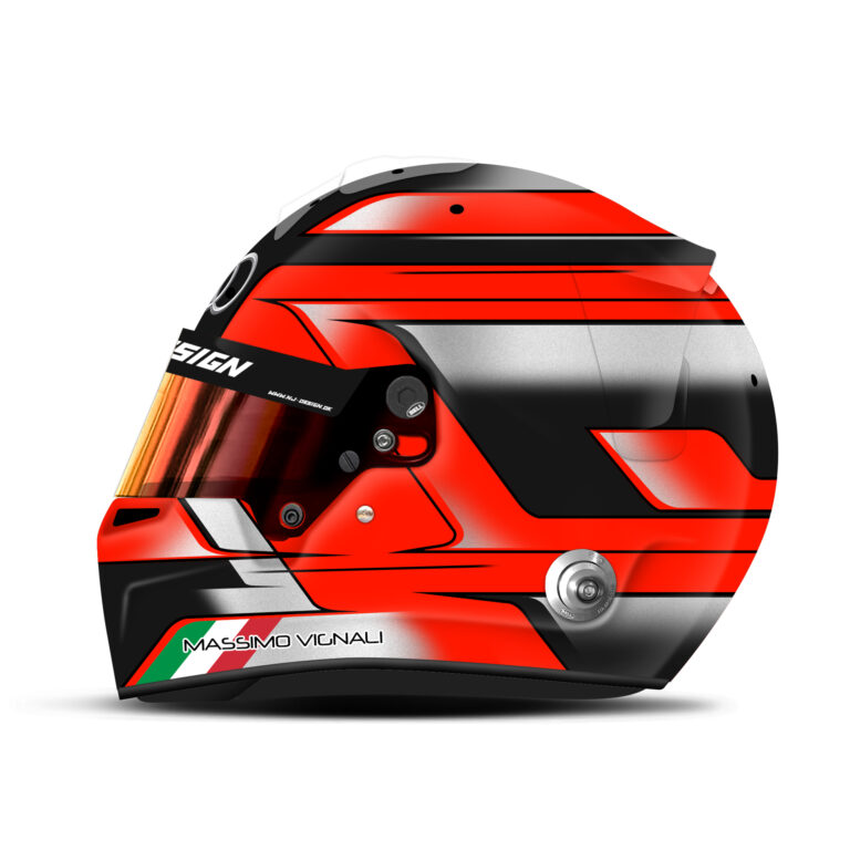 Massimo Vignali helmet design