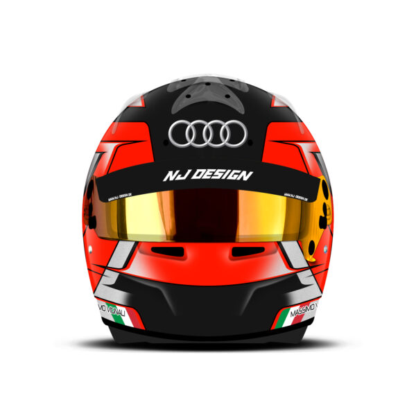 Massimo Vignali helmet design