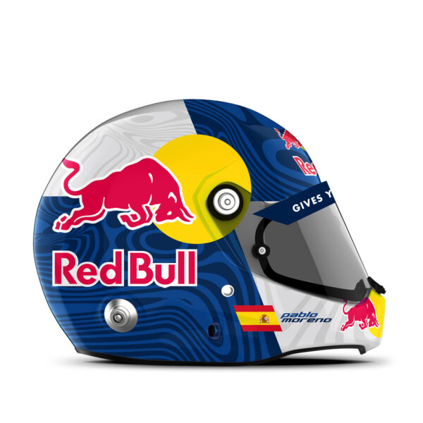 Pablo Moreno helmet design
