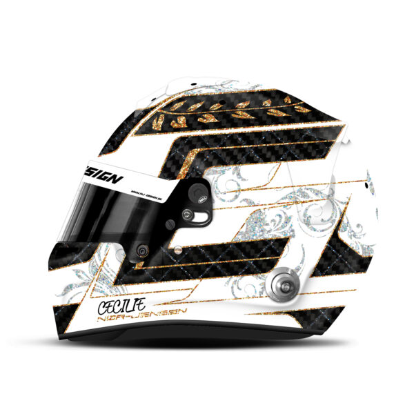 Cecilie Nør-Jensen helmet design