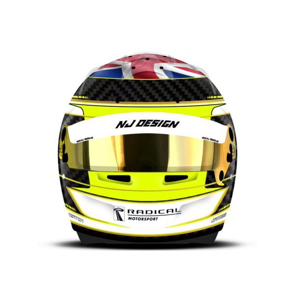 James Pinkerton helmet design