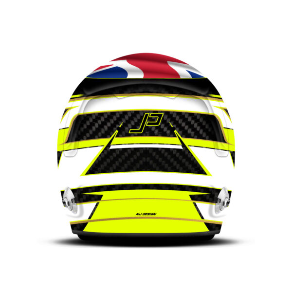 James Pinkerton helmet design