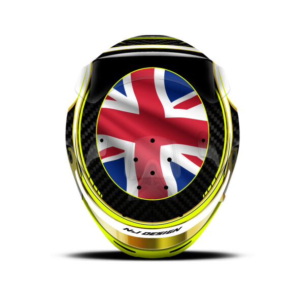 James Pinkerton helmet design