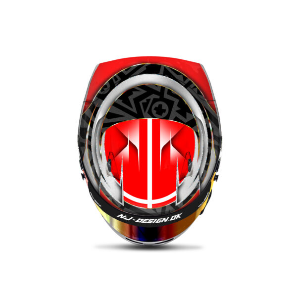 Kristian Sejersen helmet design