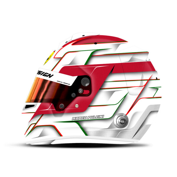 Marco Pulcini helmet design