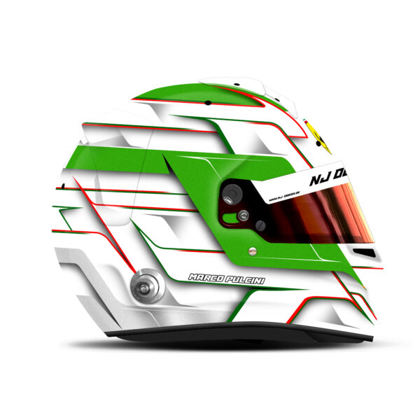 Marco Pulcini helmet design